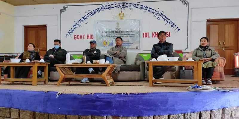Dy Chairman inaugurates Reinforced Teacher Training programme in Khaltse